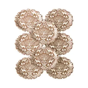 Woodland Toile Plate