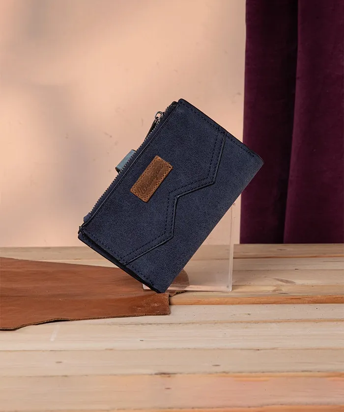 Wrangler Color Block Western Tote Carry Bag Set