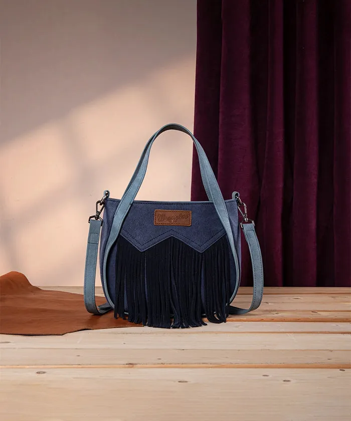 Wrangler Fringe Western Tote Bag Set