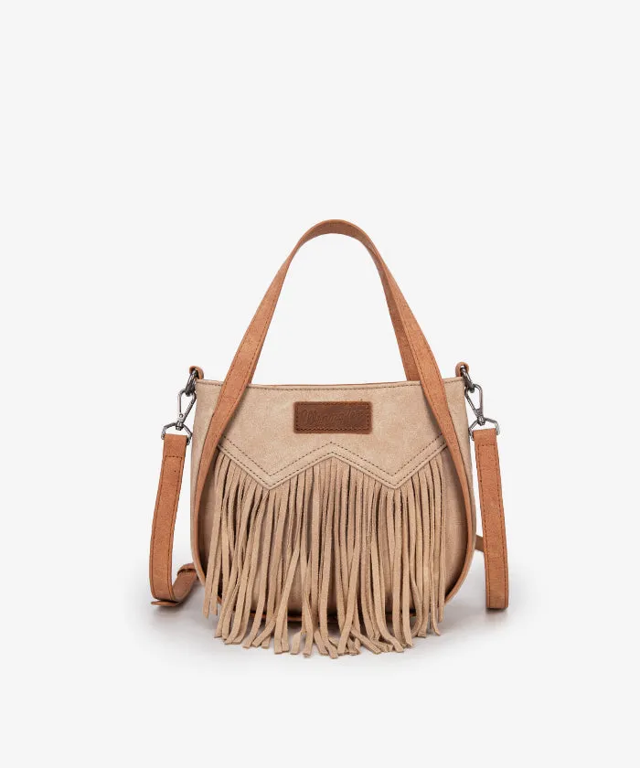 Wrangler Fringe Western Tote Bag Set
