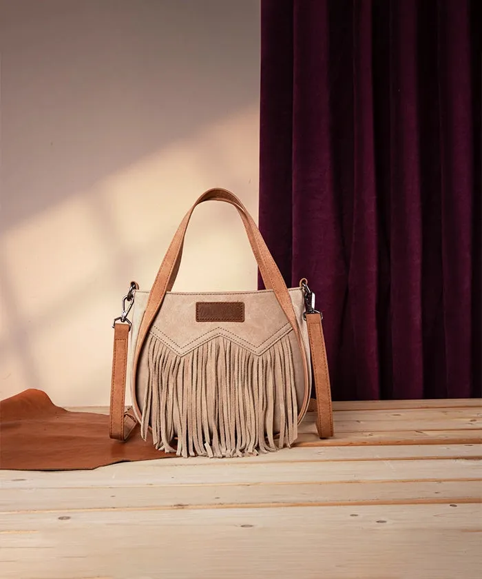 Wrangler Fringe Western Tote Bag Set