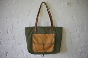 WWII era Canvas Tote Bag