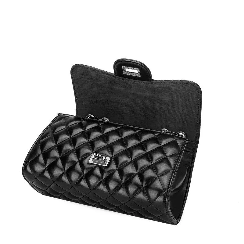 YB Premium Quality Vintage Designer Handbag Chain Leather Flap Clutch Purse Ladies Shoulder  ON SALE