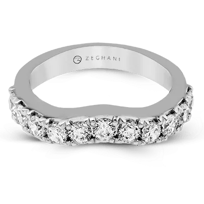 ZR1144 Anniversary Ring in 14k Gold with Diamonds